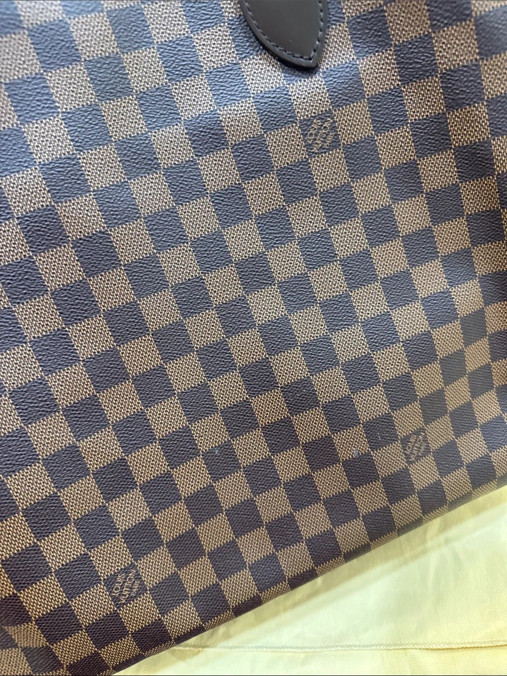 Louis Vuitton Neverfull - Damier Ebene w/ receipt, organization & authentication
